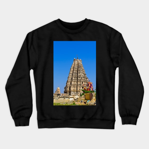 Hampi Temple. Crewneck Sweatshirt by bulljup